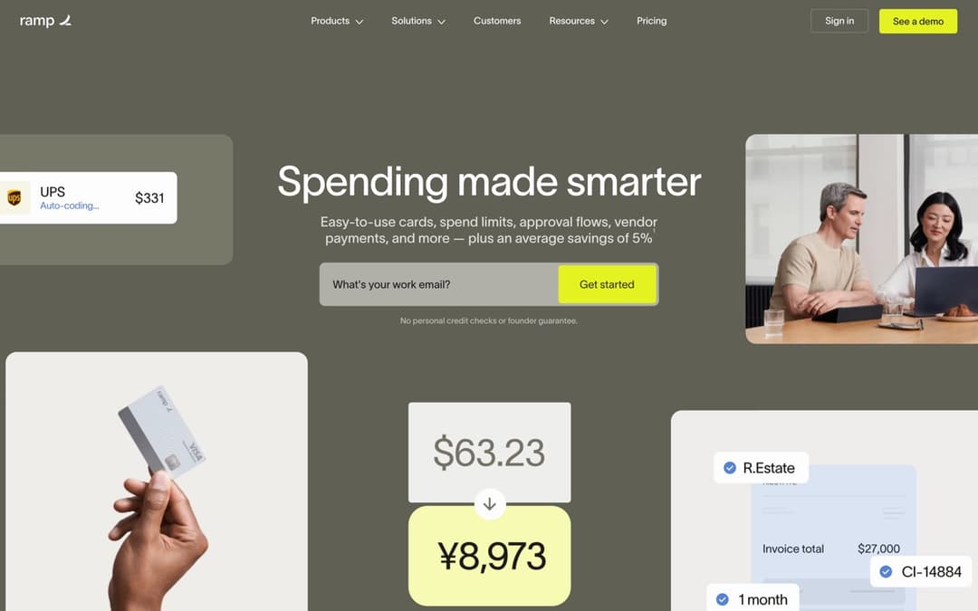 Ramp.com in December 2023