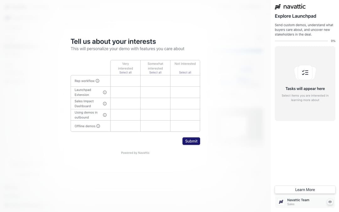 An interactive demo